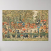 Maurice Prendergast - Central Park, 1901 Poster (Voorkant)