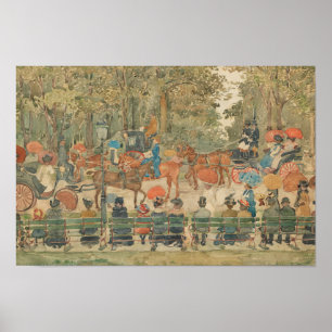 Maurice Prendergast - Central Park, 1901 Poster