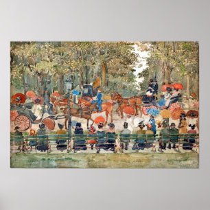 Maurice Prendergast Central Park Poster