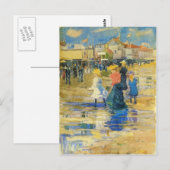 Maurice Prendergast- Revere Beach Briefkaart (Voorkant / Achterkant)