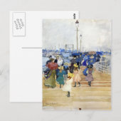 Maurice Prendergast- South Boston Pier Briefkaart (Voorkant / Achterkant)