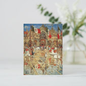 Maurice Prendergast- Splash van Sunshine and Rain Briefkaart (Staand voorkant)