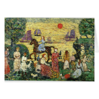 Maurice Prendergast- Sunset and Zee Fog