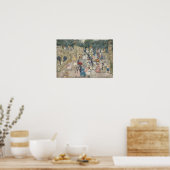 Maurice Prendergast - The Terrace Bridge, Central Poster (Keuken)