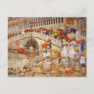 Maurice Prendergast- Umbrellas in de Regering Briefkaart