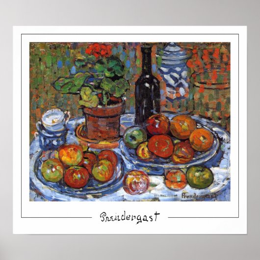 Maurice Prendergast Zedign Art Poster #272 (Voorkant)