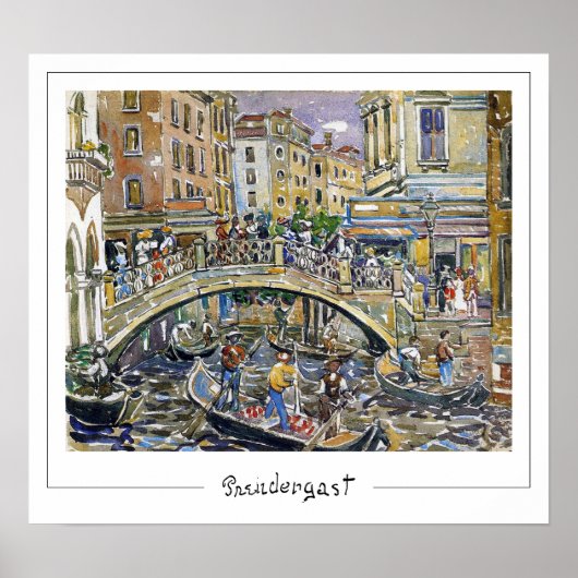 Maurice Prendergast Zedign Art Poster #57-2 (Voorkant)