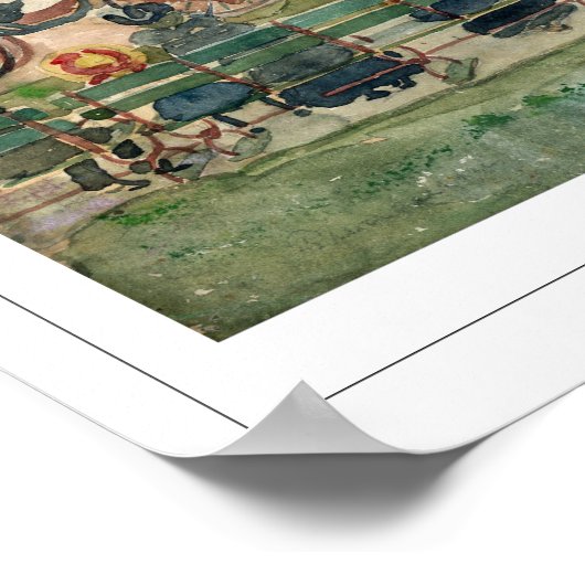 Maurice Prendergast Zedign Kunst Poster #14 (Hoek)