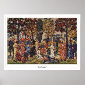 Maurice Prendergast Zedign Kunst Poster #16 (Voorkant)