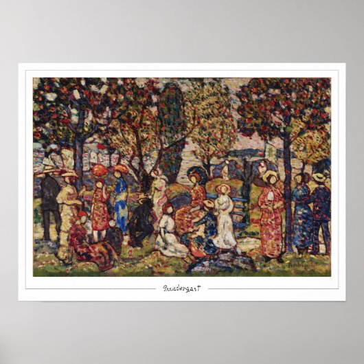 Maurice Prendergast Zedign Kunst Poster #16 (Voorkant)