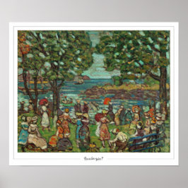 Maurice Prendergast Zedign Kunst Poster #24