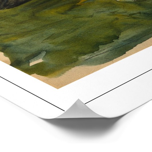 Maurice Prendergast Zedign Kunst Poster #291 (Hoek)