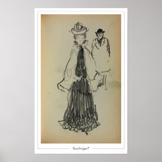 Maurice Prendergast Zedign Kunst Poster #444 (Voorkant)