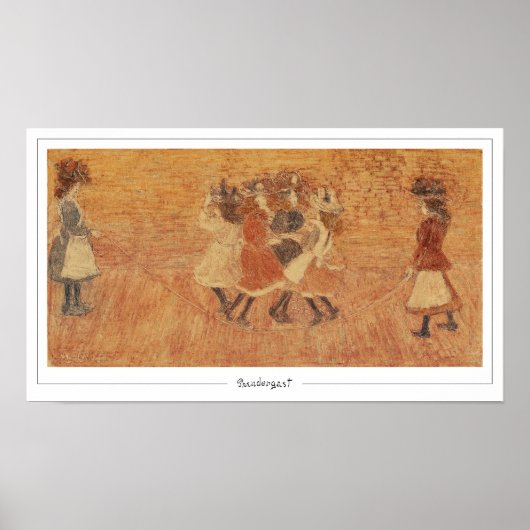 Maurice Prendergast Zedign Kunst Poster #583 (Voorkant)