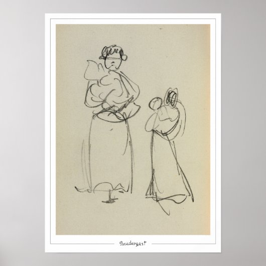 Maurice Prendergast Zedign Kunst Poster #598 (Voorkant)