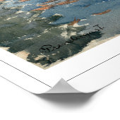 Maurice Prendergast Zedign Kunst Poster #603 (Hoek)