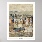 Maurice Prendergast Zedign Kunst Poster #627 (Voorkant)