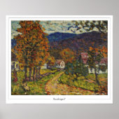 Maurice Prendergast Zedign Kunst Poster #638 (Voorkant)