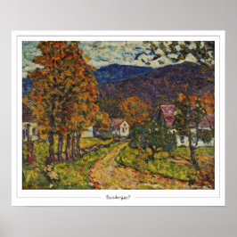 Maurice Prendergast Zedign Kunst Poster #638