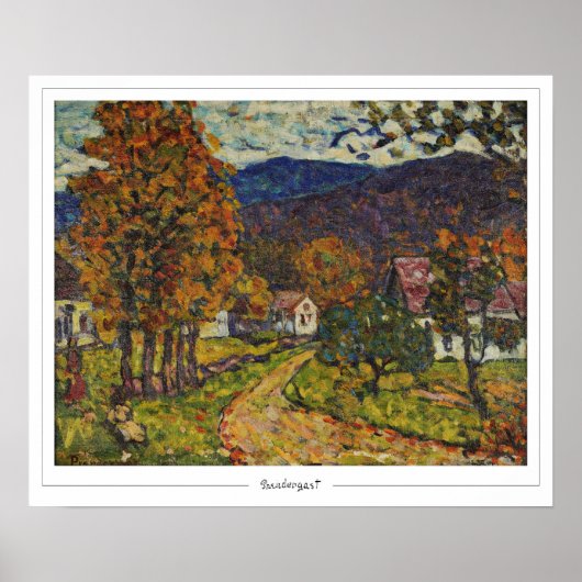 Maurice Prendergast Zedign Kunst Poster #638 (Voorkant)