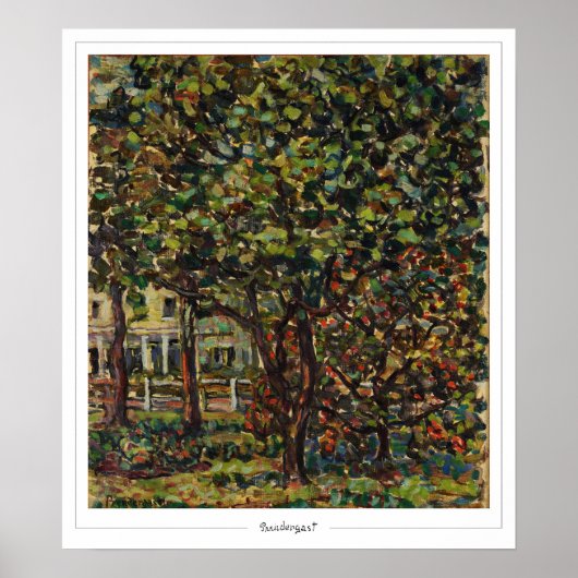 Maurice Prendergast Zedign Kunst Poster #639 (Voorkant)