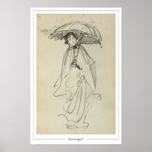 Maurice Prendergast Zedign Kunstposter #129 Poster (Voorkant)