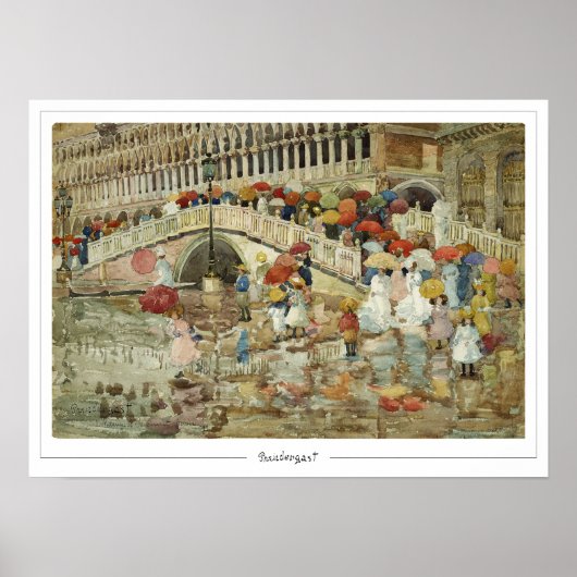 Maurice Prendergast Zedign Kunstposter #17 Poster (Voorkant)