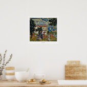 Maurice Prendergast Zedign Kunstposter #569 Poster (Keuken)