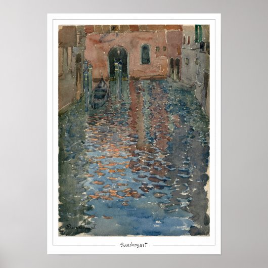 Maurice Prendergast Zedign Kunstposter #603 Poster (Voorkant)