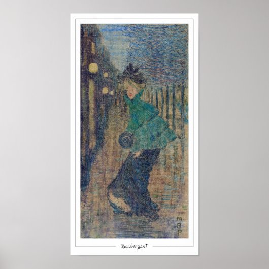Maurice Prendergast Zedign Kunstposter #614 Poster (Voorkant)