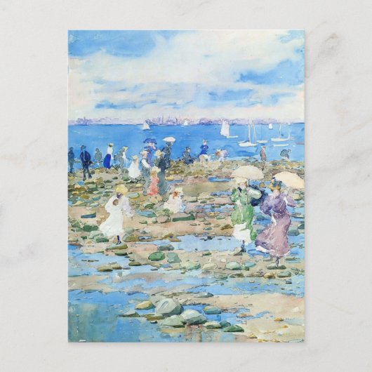 Maurice Prendergast - Zomerbezoekers Briefkaart (Voorkant)