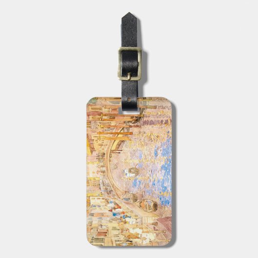 Maurice Prendergast's Venetian Canal Scene Bagagelabel (Voorkant verticaal)