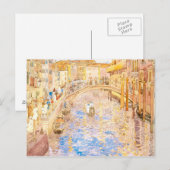 Maurice Prendergast's Venetian Canal Scene Briefkaart (Voorkant / Achterkant)
