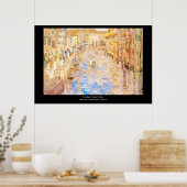 Maurice Prendergast's Venetian Canal Scene Poster (Keuken)