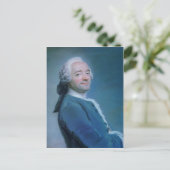 Maurice Quentin de la Tour Self-Portrait Briefkaart (Staand voorkant)