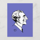 Maurice Ravel Briefkaart (Voorkant)