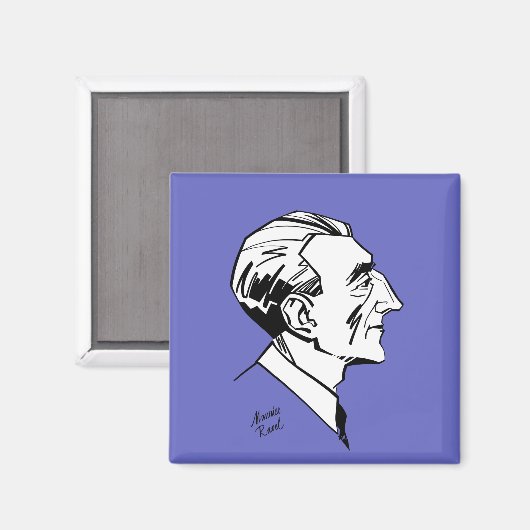 Maurice Ravel Magneet (Voorkant / Achterkant)