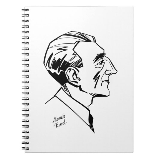 Maurice Ravel Notitieboek (Voorkant)