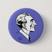 Maurice Ravel Ronde Button 5,7 Cm (Voorkant)
