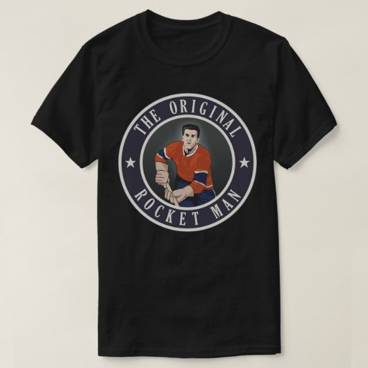 Maurice Rocket Richard T-shirt (Design voorkant)
