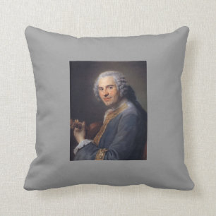Maurice Tour- Jean-Joseph Cassanea de Mondonville Kussen