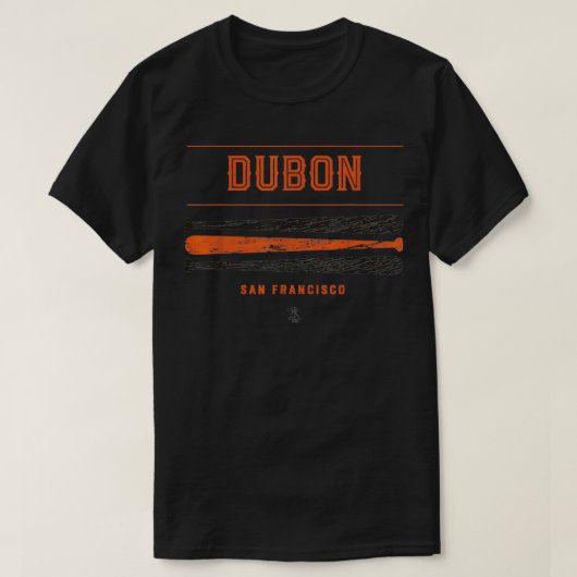 Mauricio Dubon  Baseball Bat Gameday T-shirt (Design voorkant)