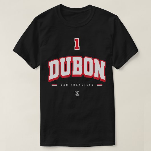 Mauricio Dubon Player Arch Gameday T-shirt (Design voorkant)