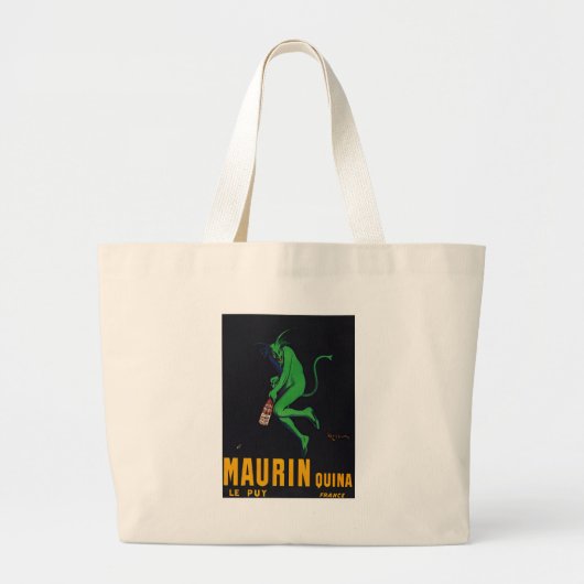 Maurin Quina Absinthe Grote Tote Bag (Voorkant)