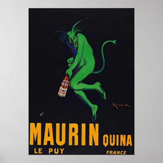 Maurin Quina Absinthe Poster (Voorkant)