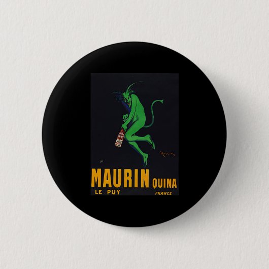 Maurin Quina Absinthe Ronde Button 5,7 Cm (Voorkant)