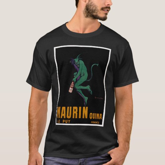 Maurin Quina Green Devil door Cappiello T-shirt (Voorkant)