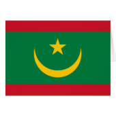 Mauritaanse vlag (Voorkant Horizontaal)