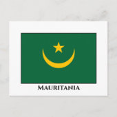Mauritaanse vlag briefkaart (Voorkant)