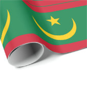 Mauritaanse vlag cadeaupapier (Rol Hoek)